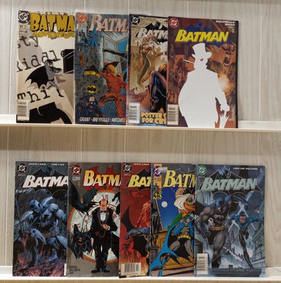 9 Batman Related Comics.