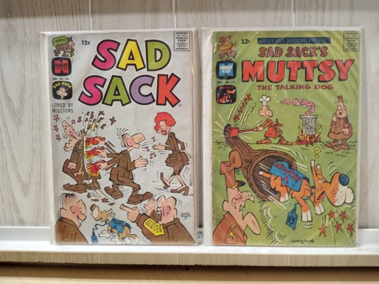 2 'Sad Sack' Related Comic Books