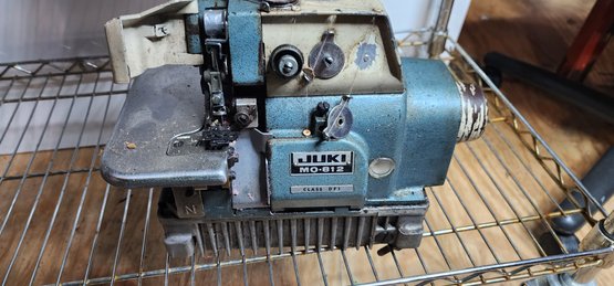 Juki Mo-812 Industrial  Blind Stitch Sewing Machine Head.   Turns Freely Needle Moves.