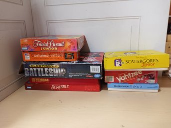 8 Used Board Games