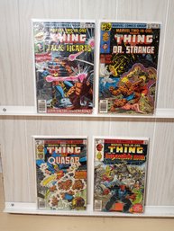 4 'The Thing' Related Comics.