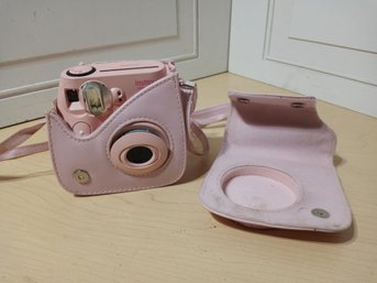 Instax Camera And Carrying Case