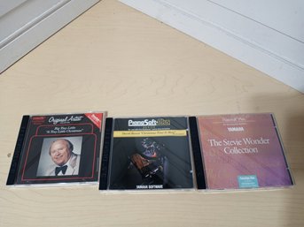 3  Yamaha Piano Soft Music Disks.