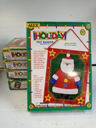 5 Alex Brand 'Holiday Felt Banner' Activity Kits.