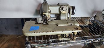Channdler Mark 60 Industrial Blind Stitch  Sewing Machnie Head.  Turns Freely Needle Moves.