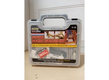 A Deluxe Pocket Hole Jig Kit From E-Z Pro.