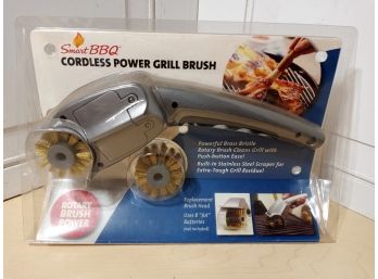 NOS  'Smart BBQ', Cordless Power Grill Brush.