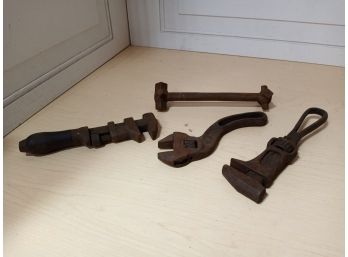 4 Antique Tools