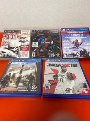 PS3 And Ps4 Games