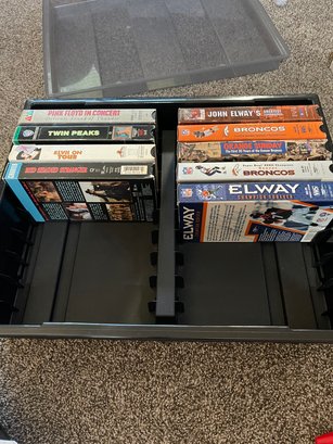 VHS Holder With VHS