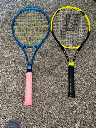 Pro Kennex And Prince Graphite Tennis Rackets