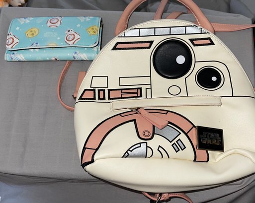 Star Wars Mini Backpack With Wallet
