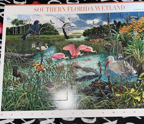 America Responds Stamps And Southern Florida Wetland Stamps