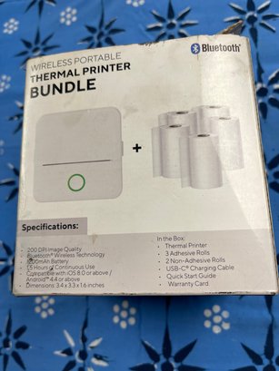 Thermal Printer Bundle New