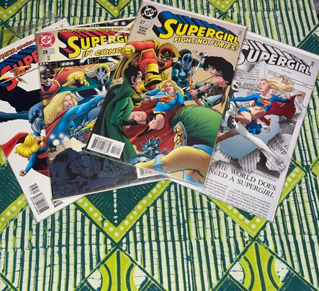 Lot Of 4 Supergirl Comics