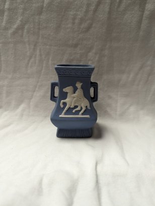 Powder Blue Ceramic Vessel