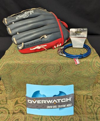 Rawlings Baseball Glove And Outdoor Accessories