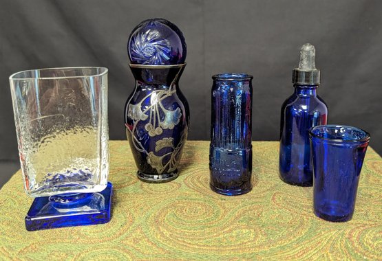 Royal Blue Glass Miscellaneous Vessels