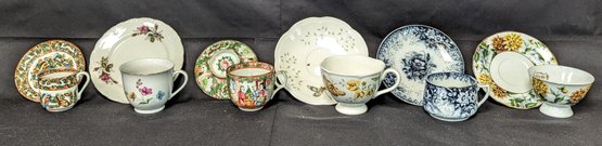 Beautiful Teacups And Plates 6 Pairs