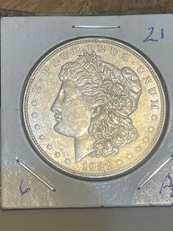 1921 Morgan Silver Dollar