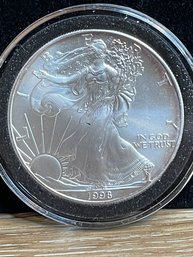 1998 Silver Eagle Dollar 1oz. Silver Uncirculated