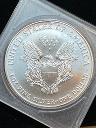 2000 American Eagle Silver Dollar Uncirculated 99.9 Fine Silver