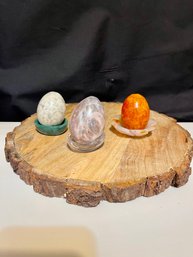 Natural Stone Polished  Eggs