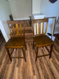 2 High Table Stools