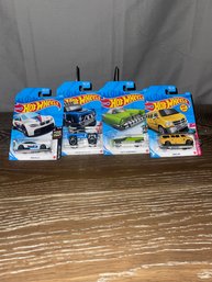 4 New Hot Wheels!!