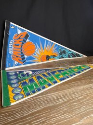 Vintage NBA Pennants