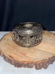 Vintage Aldas Silver Plate Candle Holder