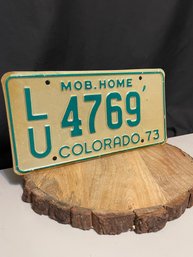 2 Vintage Colorado License Plates