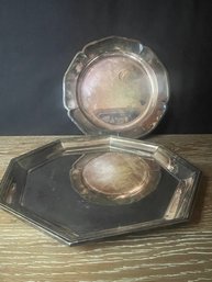 Vintage Silver Plate Trays