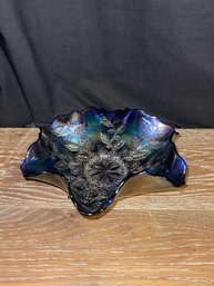 Beautiful Fenton Holly Dish!