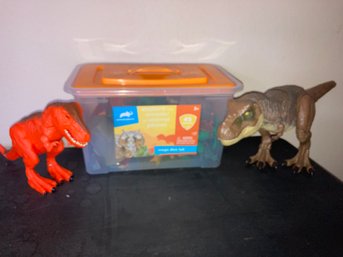 Complete Dinosaur Jungle Set With Extra Dinosaurs