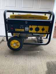 Champion Generator 4000k Watts