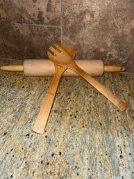 Rolling Pin And Spatula