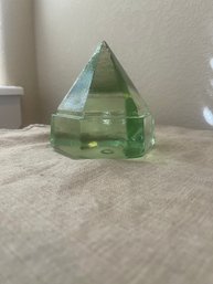 Ship Deck Prism Pyramid Paperweight