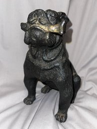 Heavy Cast Bulldog Statue