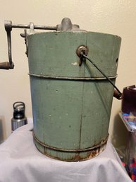 Vintage Ice Cream Maker 1930s Hand Crank