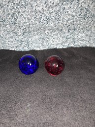 Hand Blown Glass Paper Weights