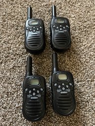 Set Of 4 Uniden Walkie Talkies