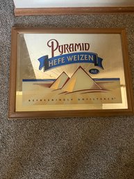 Very Rare Pyramid Hefe Weizen Beer Mirror