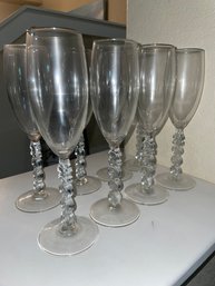 Year 2000 Wine Glasses