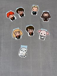 Lot Of 8 Magnetic Harry Potter Bookmarks