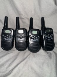 Uniden Set Of 4 Walkie Talkies