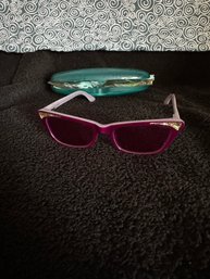 Zenni Purple Cateye Retro Look Eyeglasses