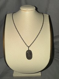 Vintage Sterling Chain And Pendant