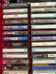 Vintage Cassettes And Holder