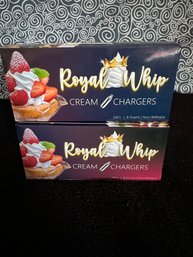 Royal Whip Cream Chargers Pack Of 24 X 2 Brand New!